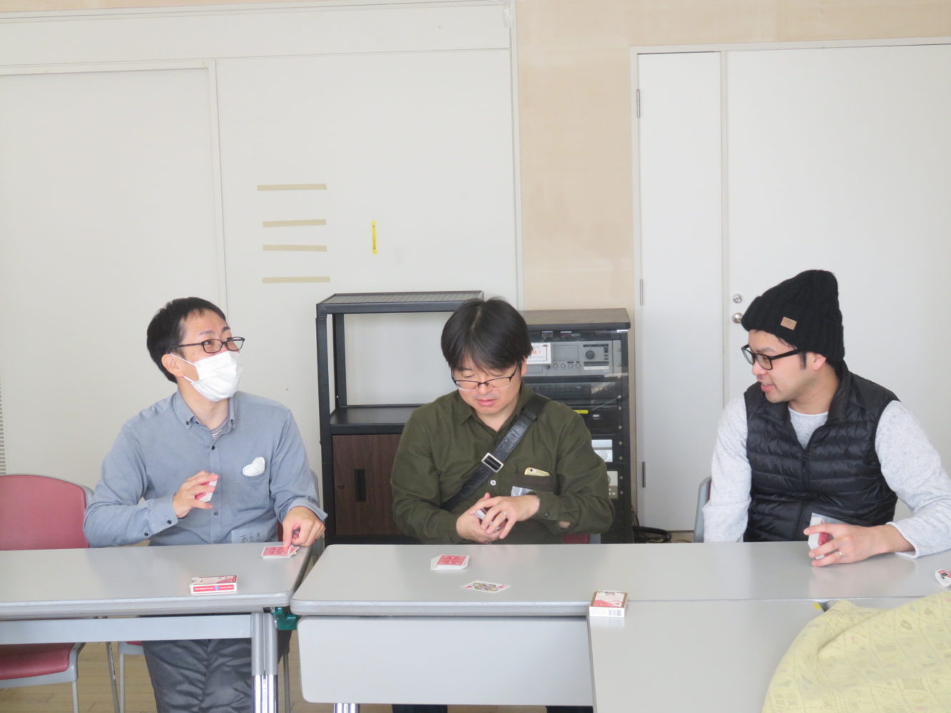 バルーン講座で談笑