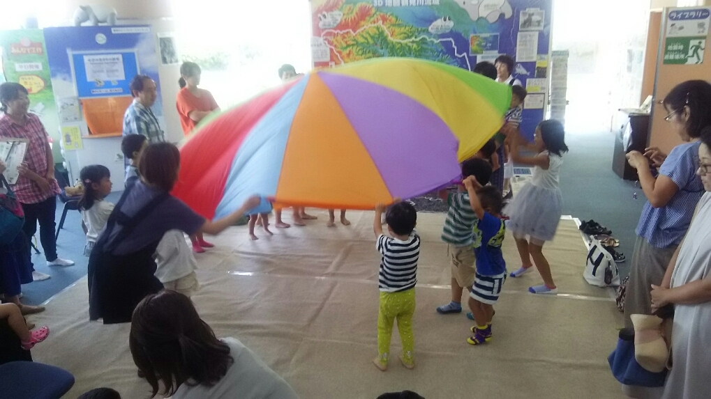 パラバルーン遊び1